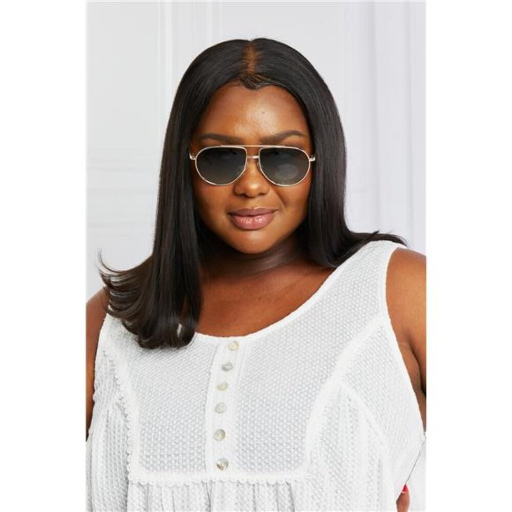TAC Polarization Lens Aviator Sunglasses